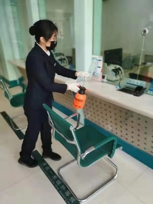 國網大連供電公司全面筑牢防疫屏障，123個營業廳完成消毒服務